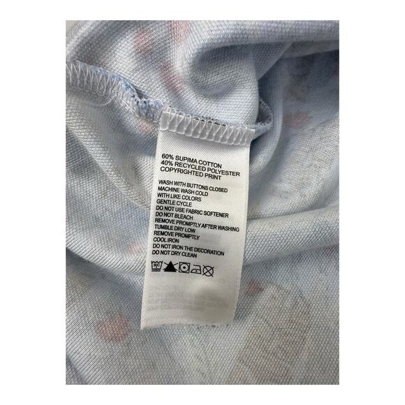 Tommy Bahama Men’s XXXL Nan Tiki Polo Shirt Short Sleeve Infinity Pool Blue Red - Picture 14 of 14